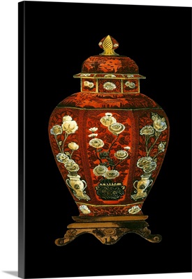 Red Porcelain Vase I