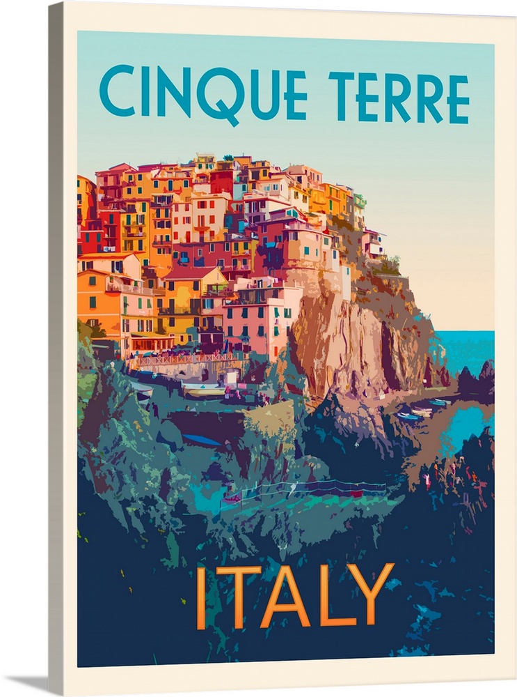 Retro Style Travel Poster VI