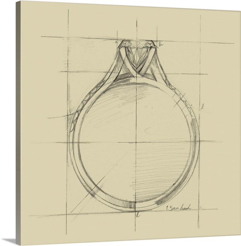 Ring Design II Wall Art, Canvas Prints, Framed Prints, Wall Peels