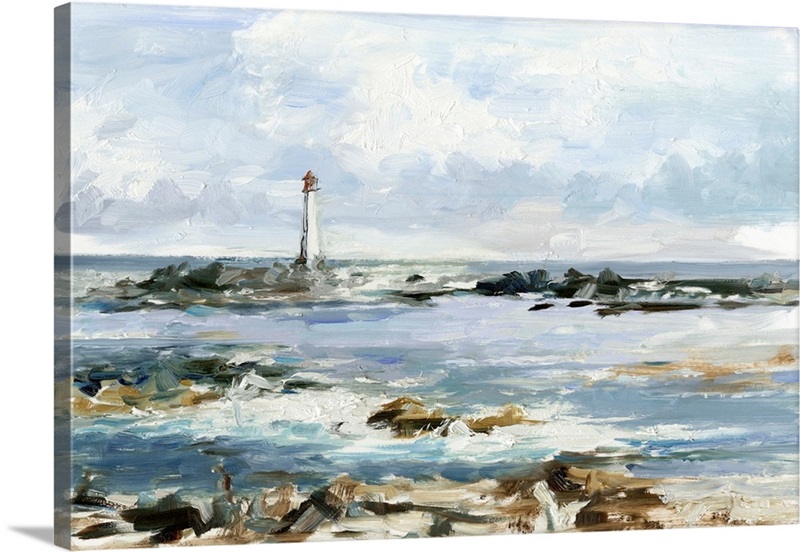 Rocky Shore Coastline I | Great Big Canvas