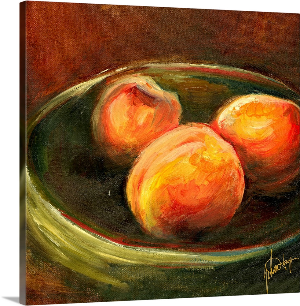 Still Life With Fruits Peaches Grapes Claude Monet CANVAS Print Art Decor 8x10 