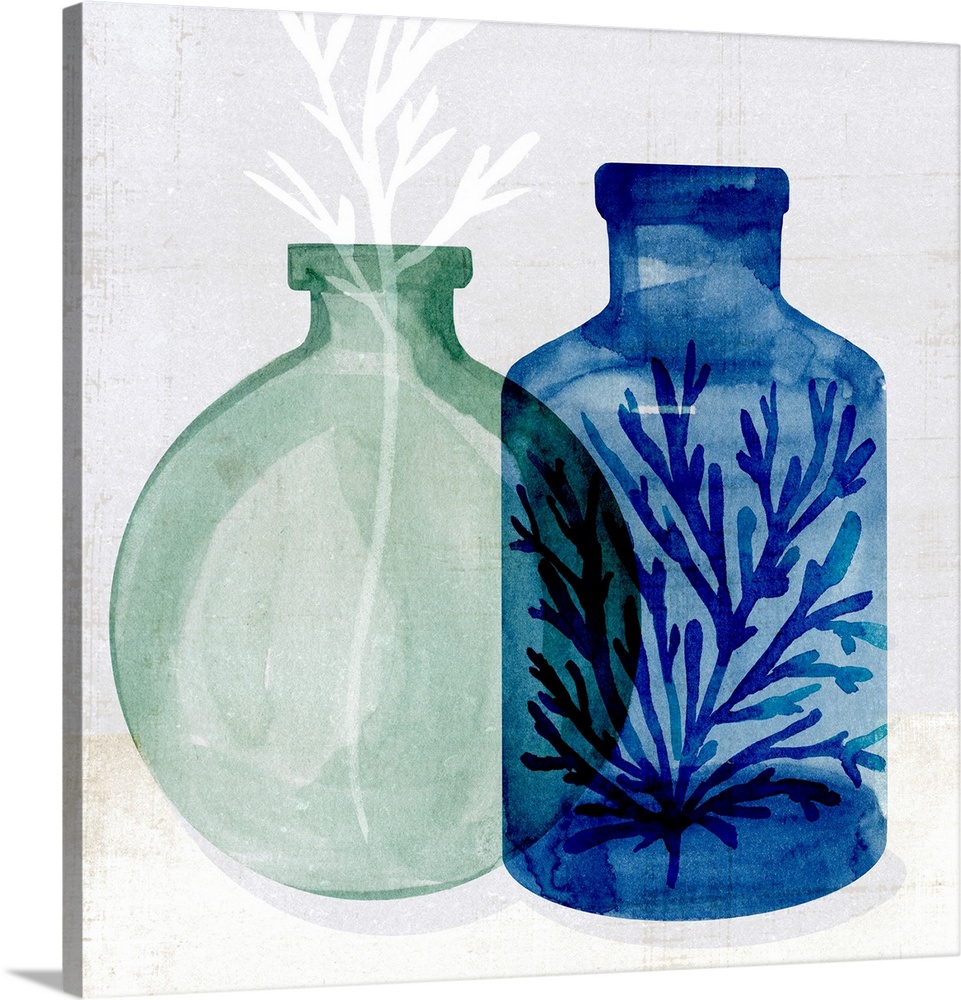 Sea Glass Vase II
