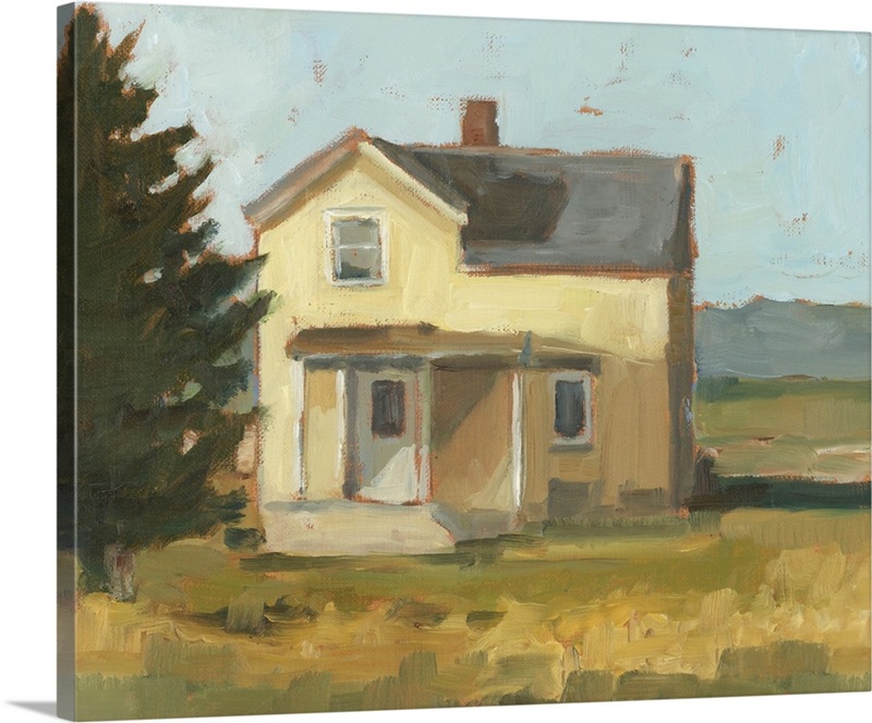 Secluded Cottage Study I | Great Big Canvas