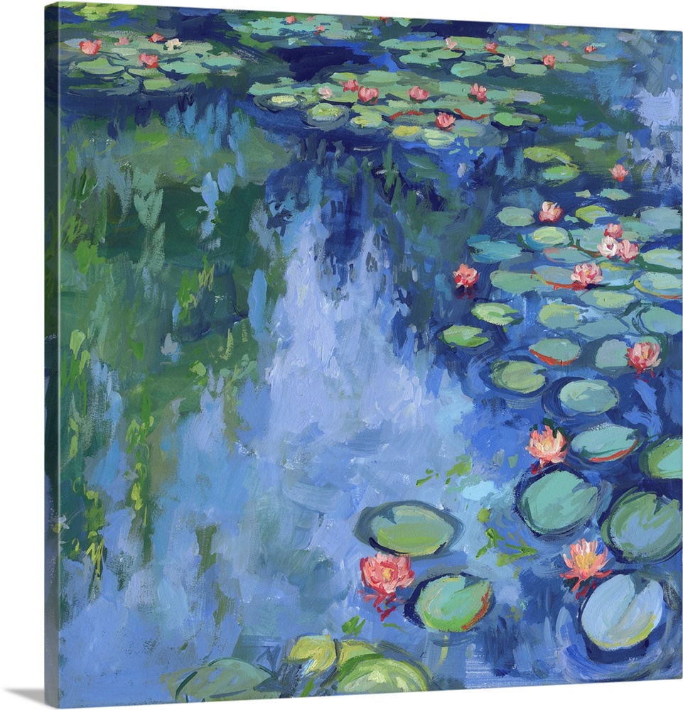 Serene Water Lillies I