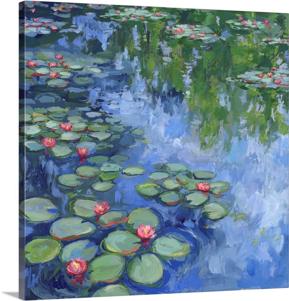 Serene Water Lillies II