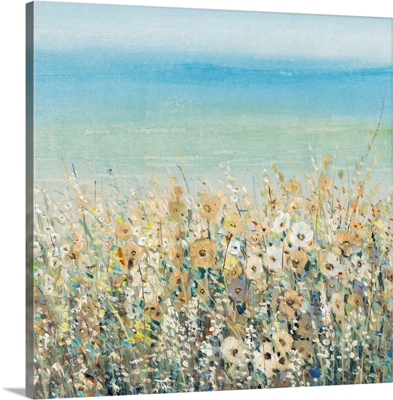 Shoreline Flowers I | Great Big Canvas