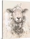 image thumbnail of Sketched Farm Portraits I