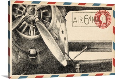 Small Vintage Airmail II