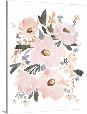 Soft Pink Flowers II