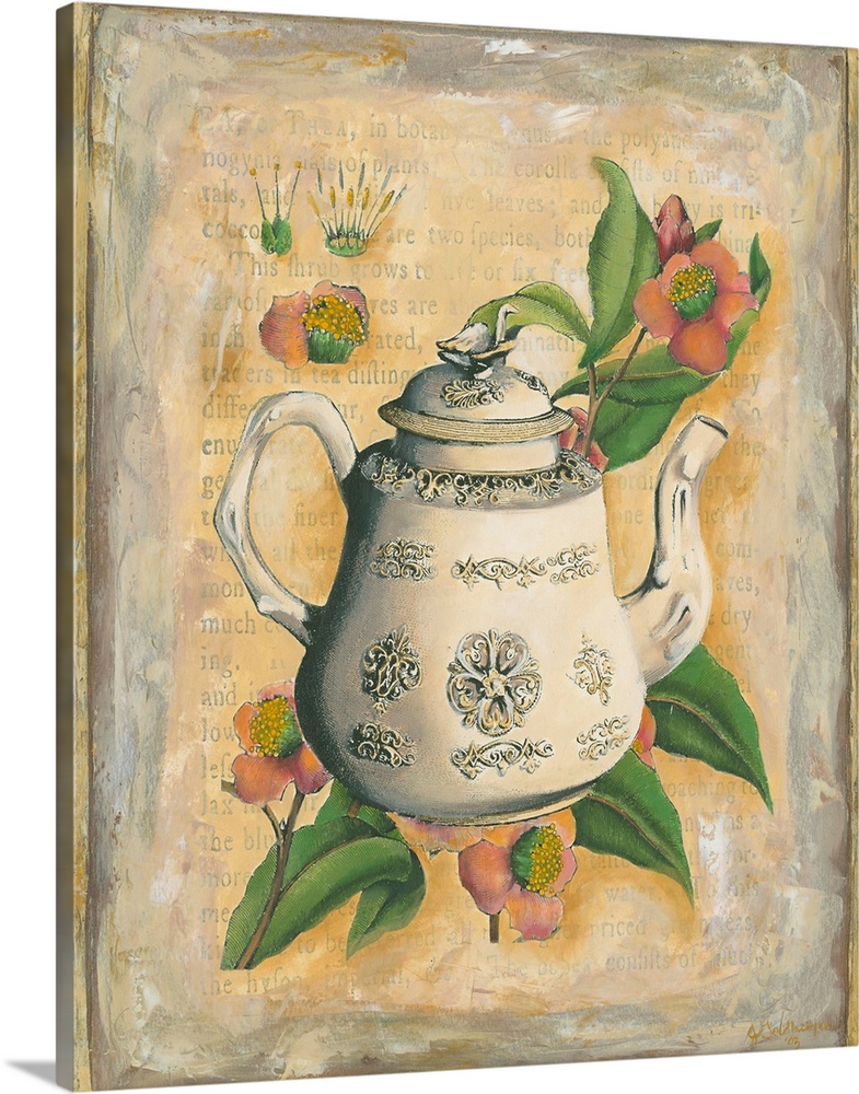 The Art of Tea Wall Art, Canvas Prints, Framed Prints, Wall Peels