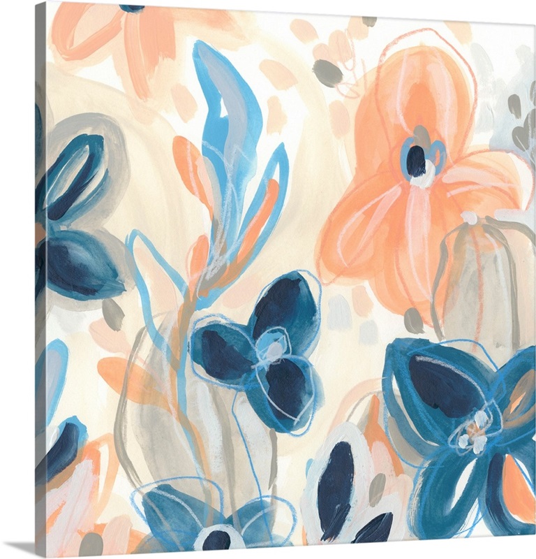 Terra Cotta Blooms IV | Great Big Canvas