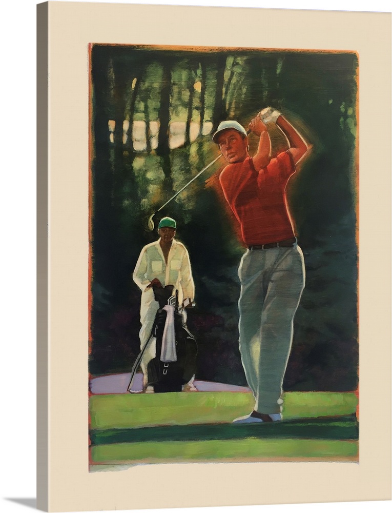The Golfer Wall Art, Canvas Prints, Framed Prints, Wall Peels Great