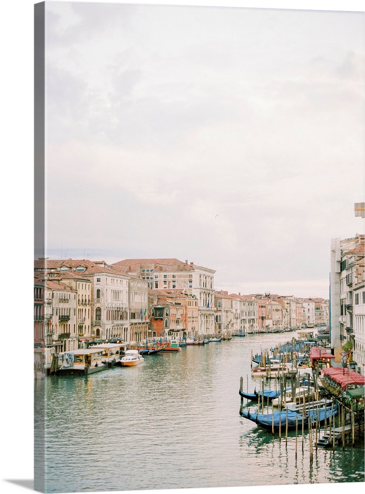 Photograph of the Grand Canal, Venice, Italy.