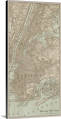 Tinted Map of New York