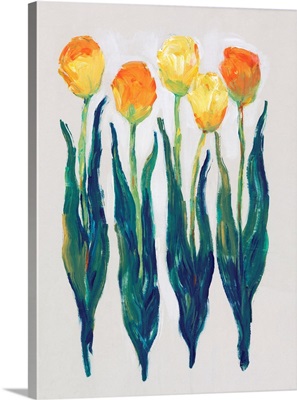 Tulips In A Row I