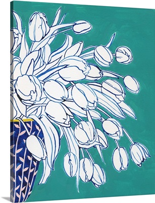 Turquoise Tulip Bouquet II