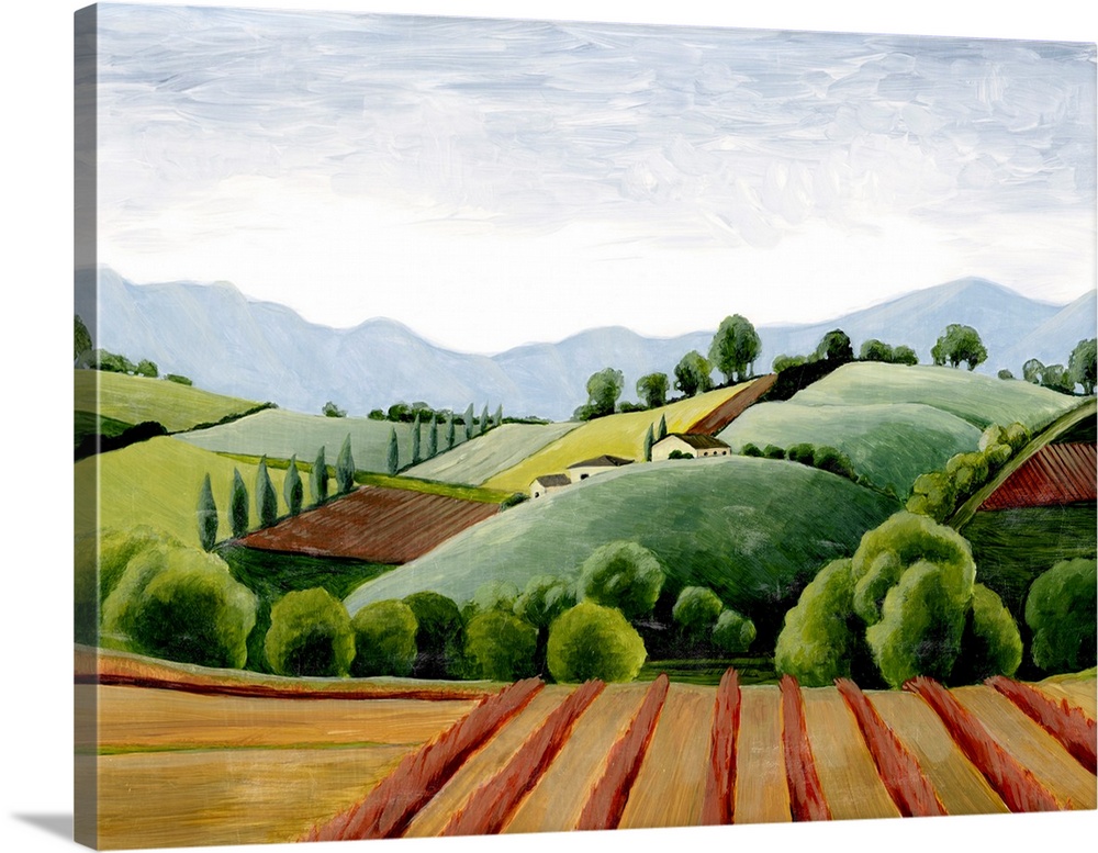Tuscan Valley Sketch III