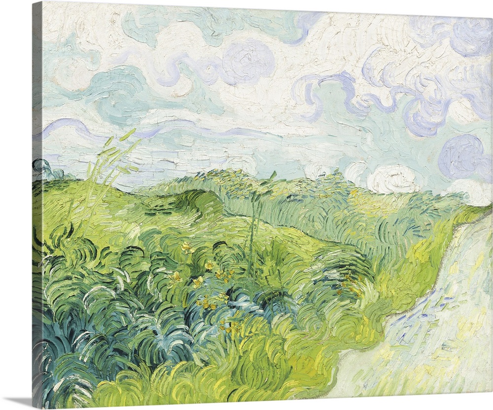 Van Gogh Landscapes With Clouds I