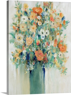 Vase Of Spring Flowers I