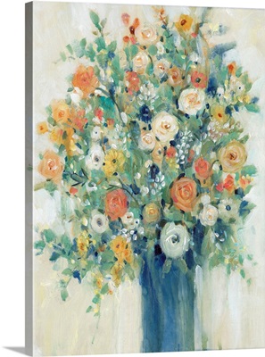 Vase Of Spring Flowers II