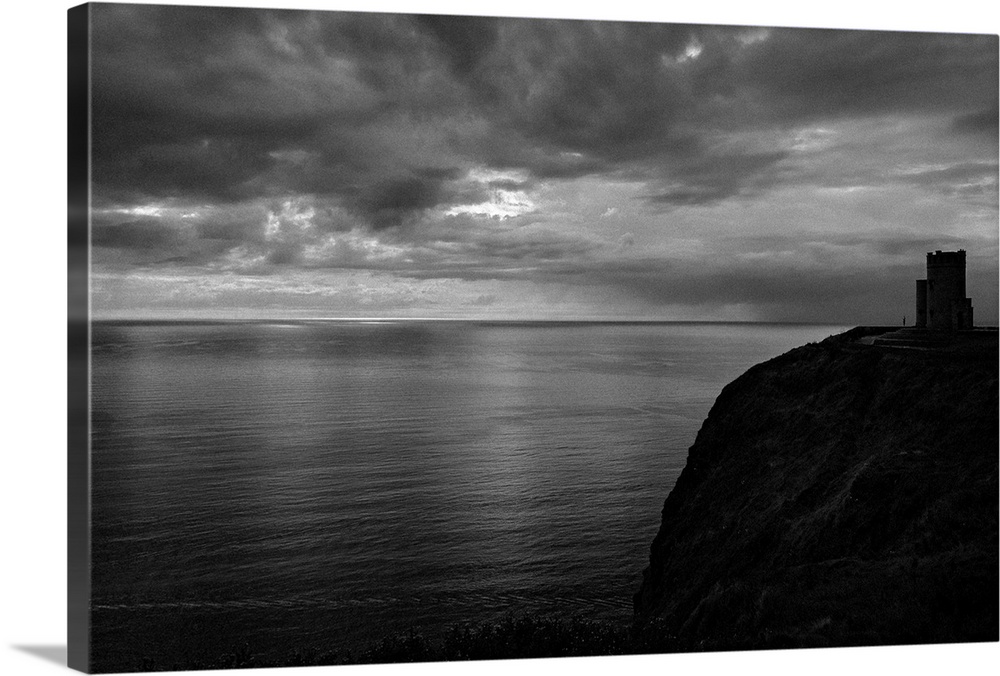 Fine art photo of the Irish coast overlooking the sea.