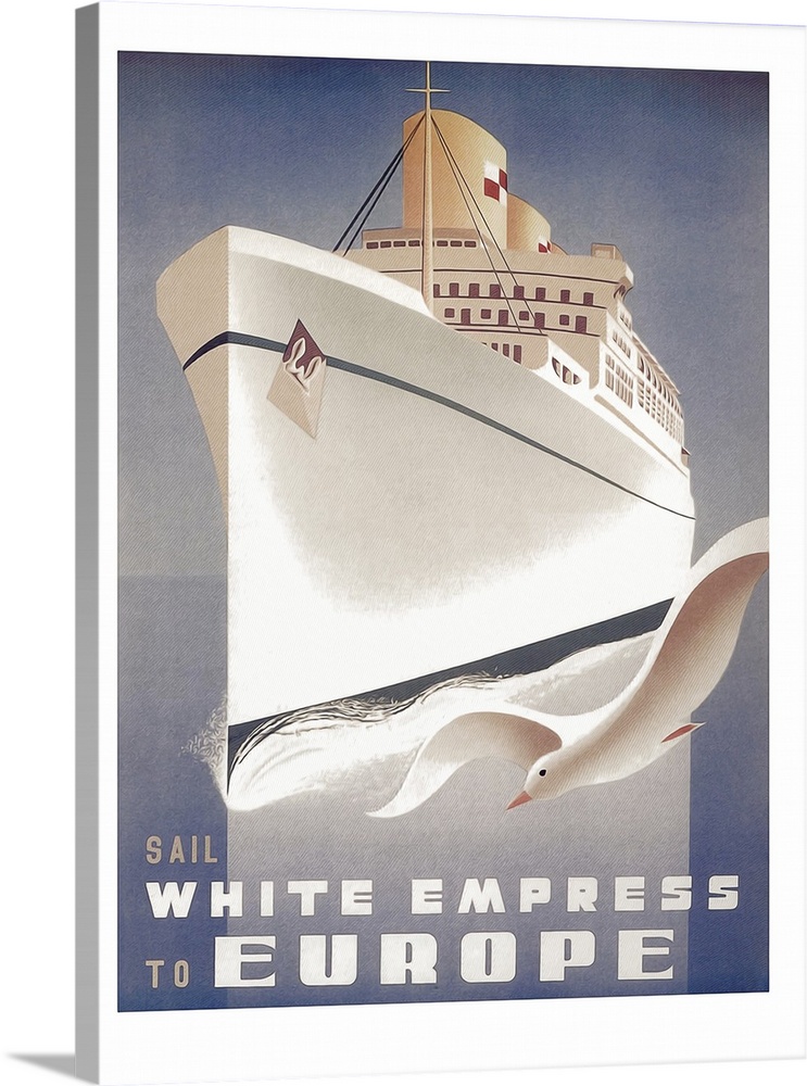 Vintage Cruise Ship Posters I