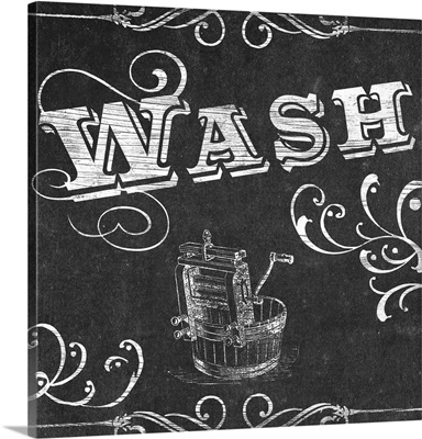 Vintage Laundry Signs I