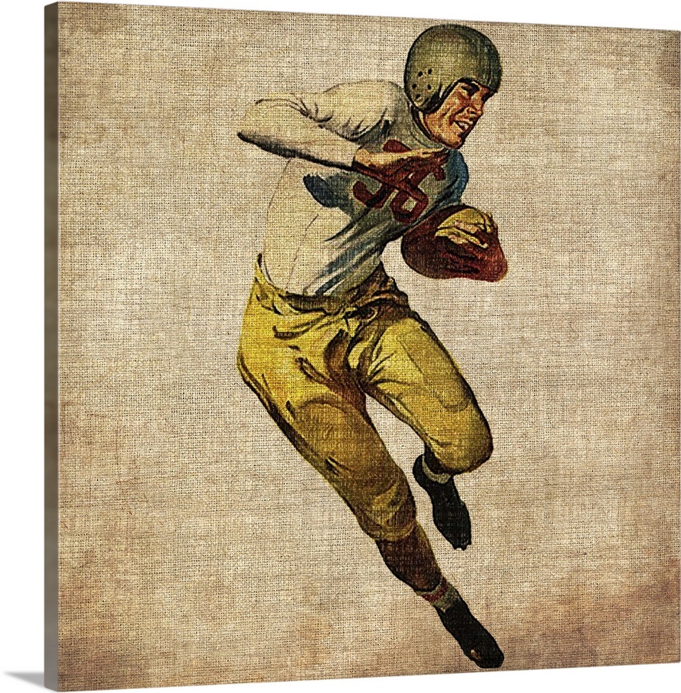 Vintage Sports III Wall Art, Canvas Prints, Framed Prints, Wall Peels