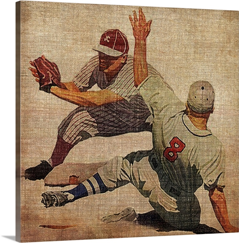 Throwback Bulls Canvas Print for Sale by rpardo7