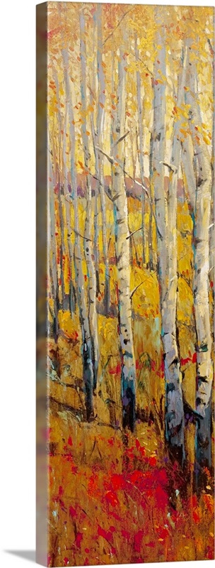 Vivid Birch Forest I | Great Big Canvas