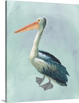 Watercolor Beach Bird VI