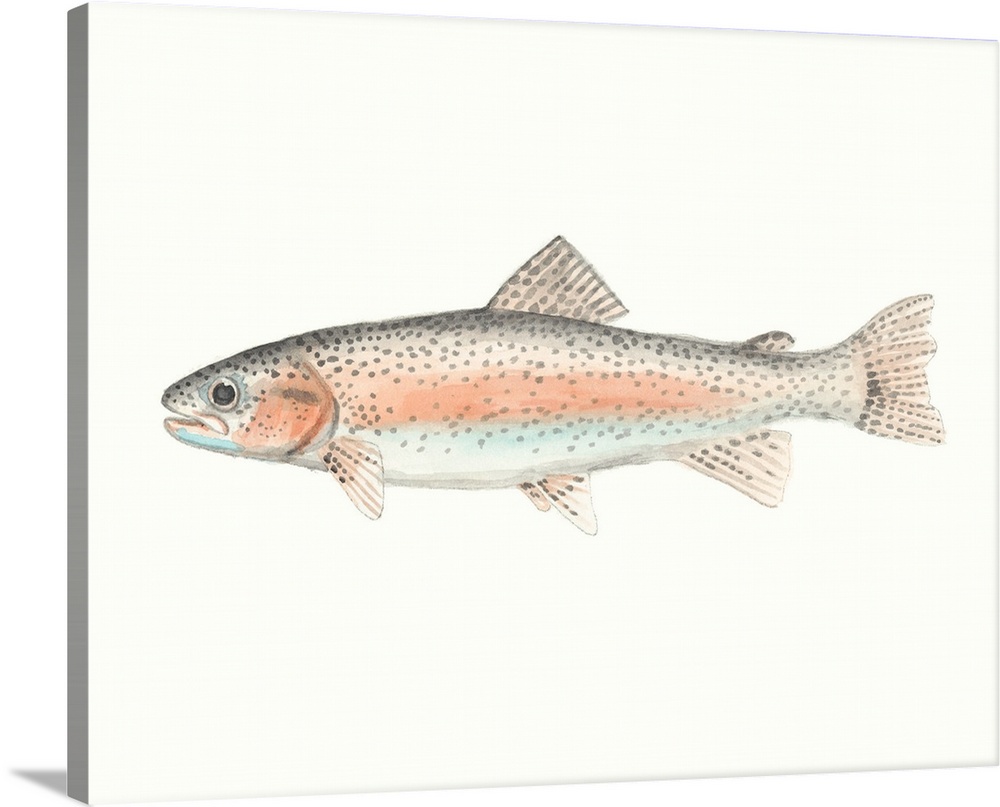 Watercolor Deep Sea Fish II
