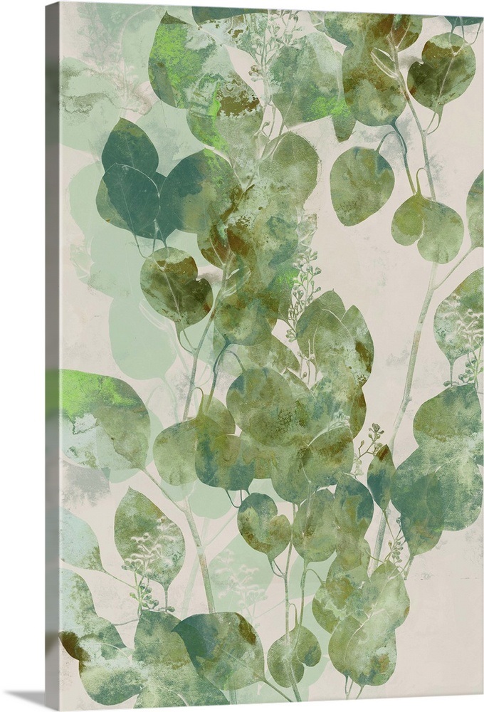 Watercolor Eucalyptus I Wall Art, Canvas Prints, Framed Prints, Wall