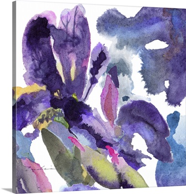 Watercolor Flower Composition II