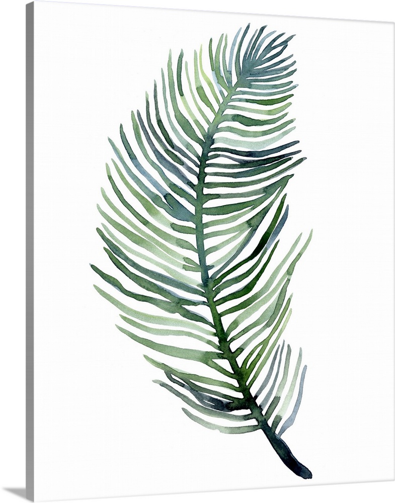 Watercolor Palm Leaves III