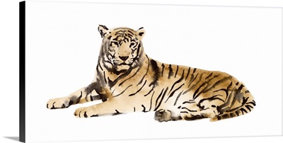 Watercolor Tiger I