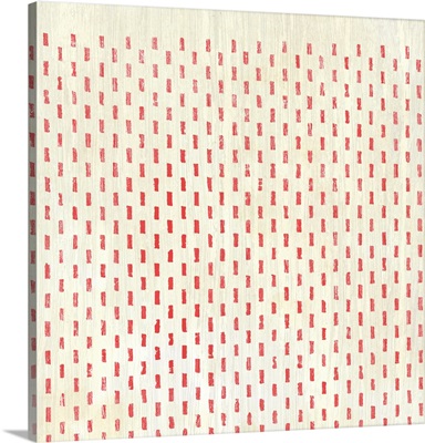 Weathered Patterns in Red VIII