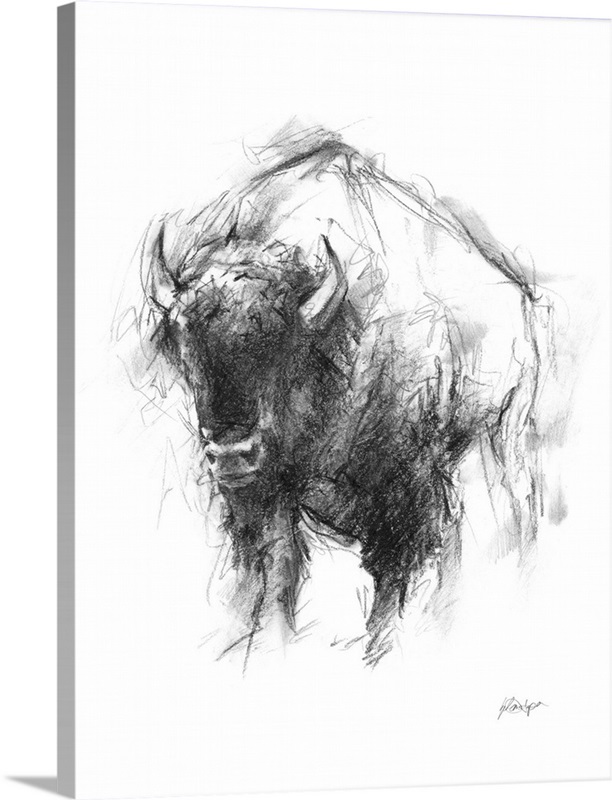 Western Animal Sketch I Wall Art, Canvas Prints, Framed Prints, Wall Peels  | Great Big Canvas