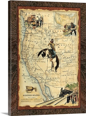 Western States Map