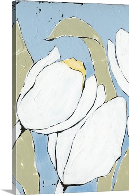 White Tulip Triptych II