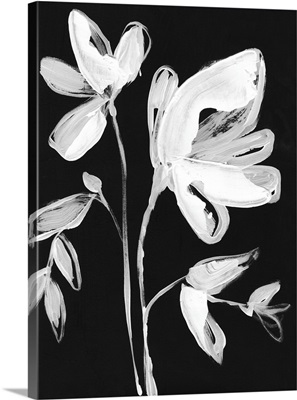White Whimsical Flowers II