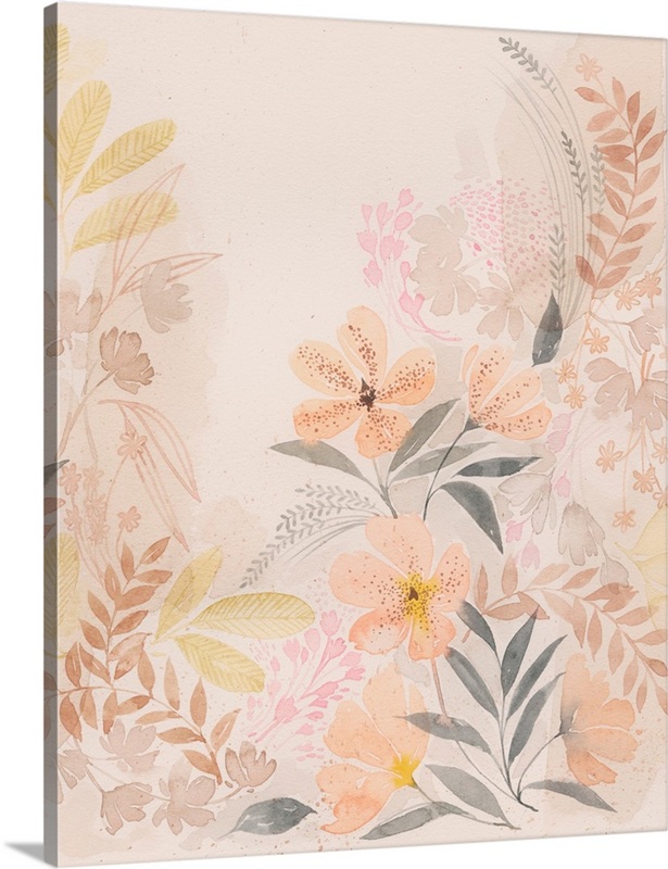 Windswept Wildflowers II | Great Big Canvas
