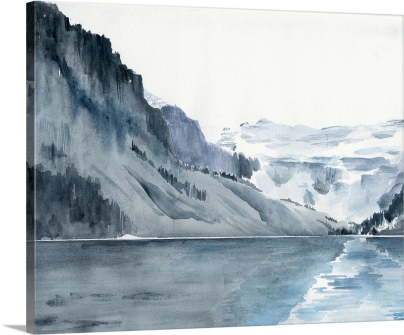Winter Fjords I | Great Big Canvas