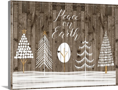 Wooded White Christmas Collection A