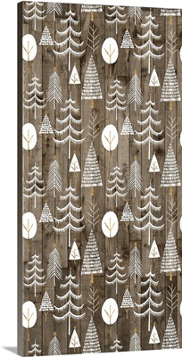 Wooded White Christmas Collection E