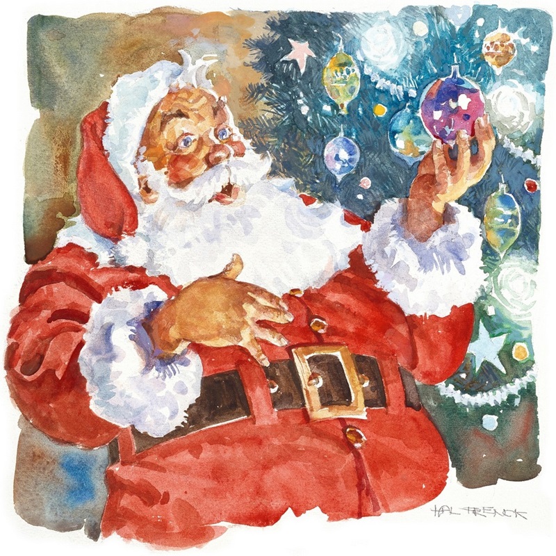 Santa Claus For Painting