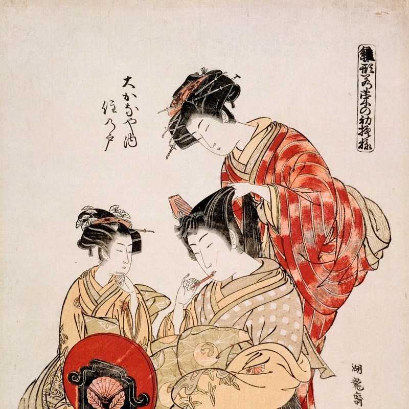 Isoda Isoda Koryusai Wall Art & Canvas Prints | Great Big Canvas