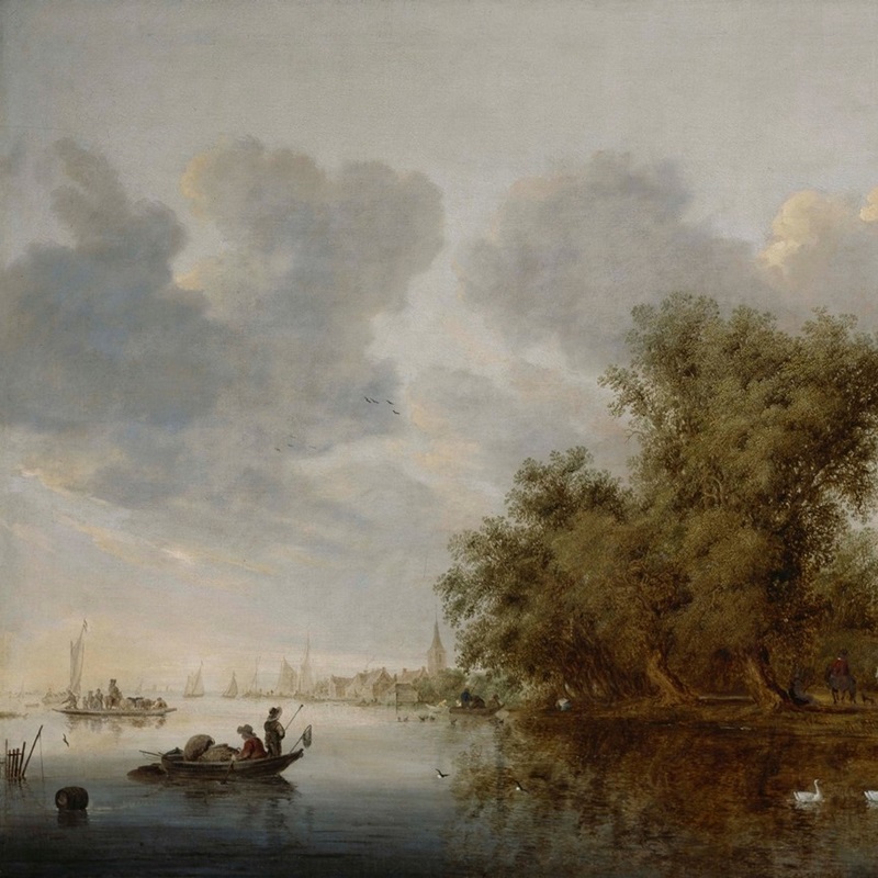 Salomon van Ruysdael Wall Art & Canvas Prints | Salomon van Ruysdael ...