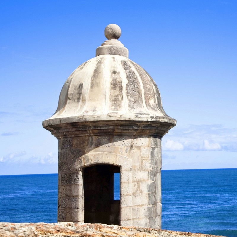 Vieques, Puerto Rico, old abandoned military tank is sitting on the ...