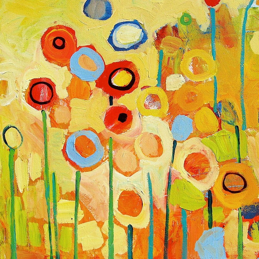 Abstract Florals Wall Art Great Big Canvas